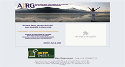 Desktop Screenshot of airg-france.org